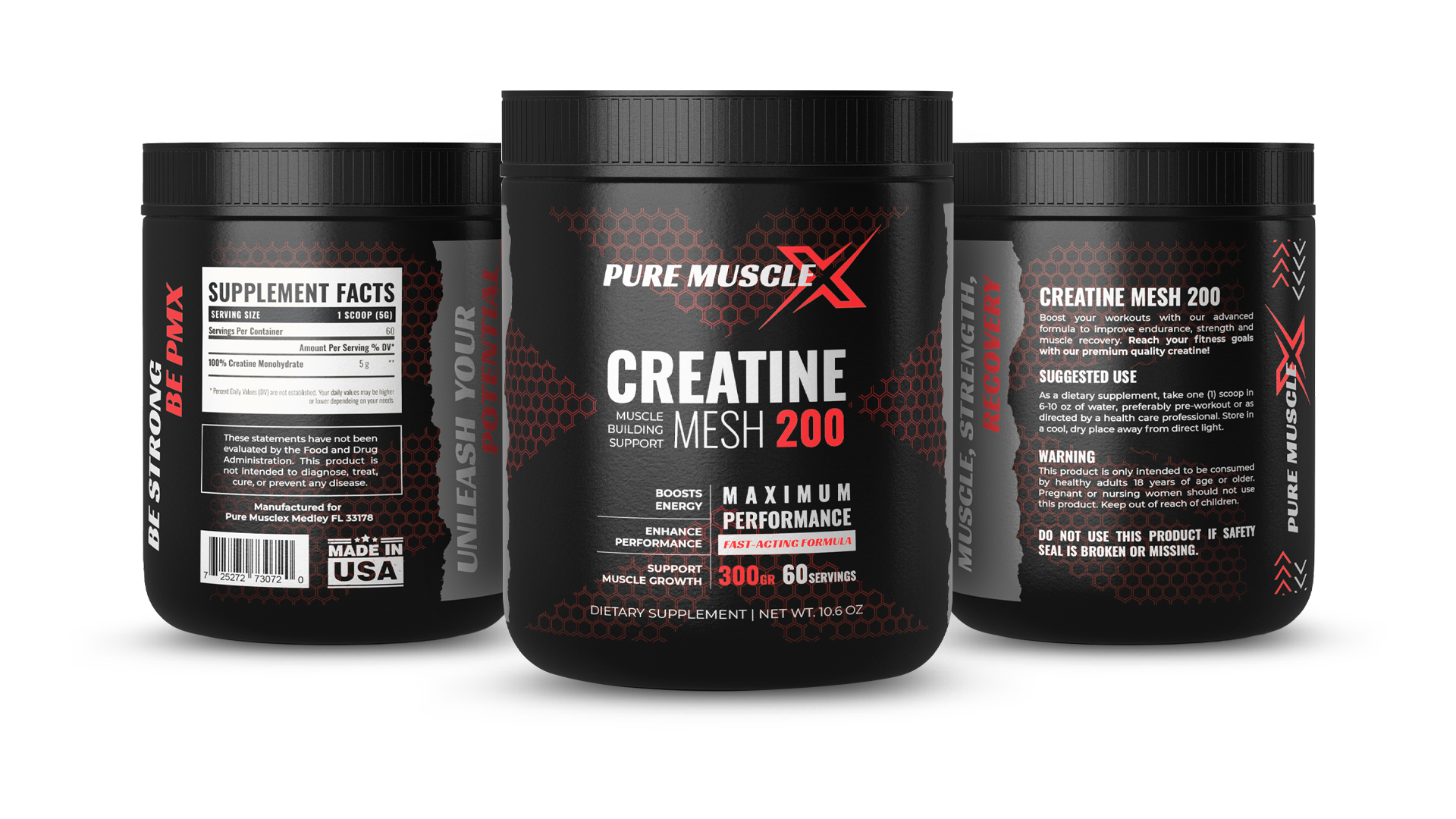Creatine Mesh 200 (300G) - Image 4